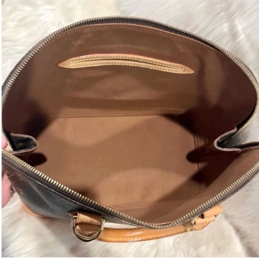 Louis Vuitton Alma PM Handbag Bag Tote Boston Bag - Picture 10 of 14